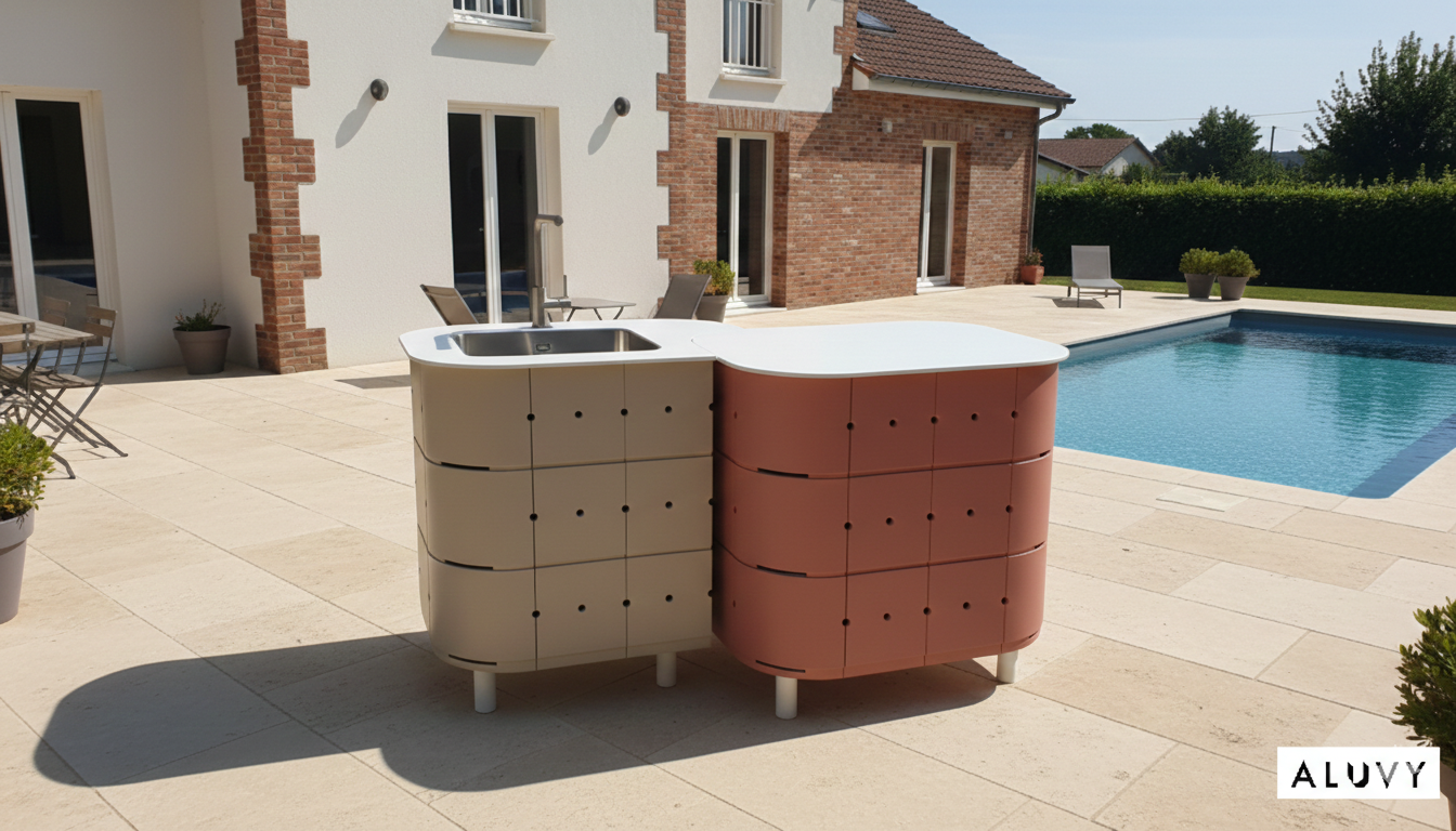 DUO sans cuisson Champagne / Terracotta