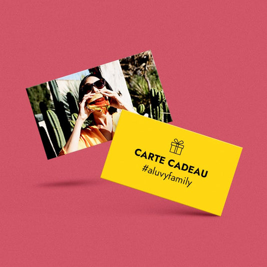 Carte Cadeau ALUVY