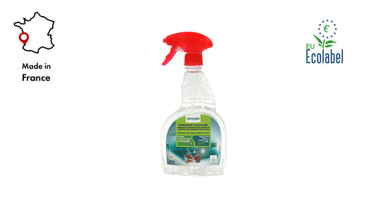 Bouteille dégraissant made in france certifié écolabel toutes surfaces pour barbecues 750 ml - origine naturelle et 100% biodégradable