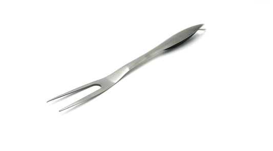 Fourchette design barbecue en inox alimentaire et éthylène-propylène - 45,5x3,5x2,5 cm