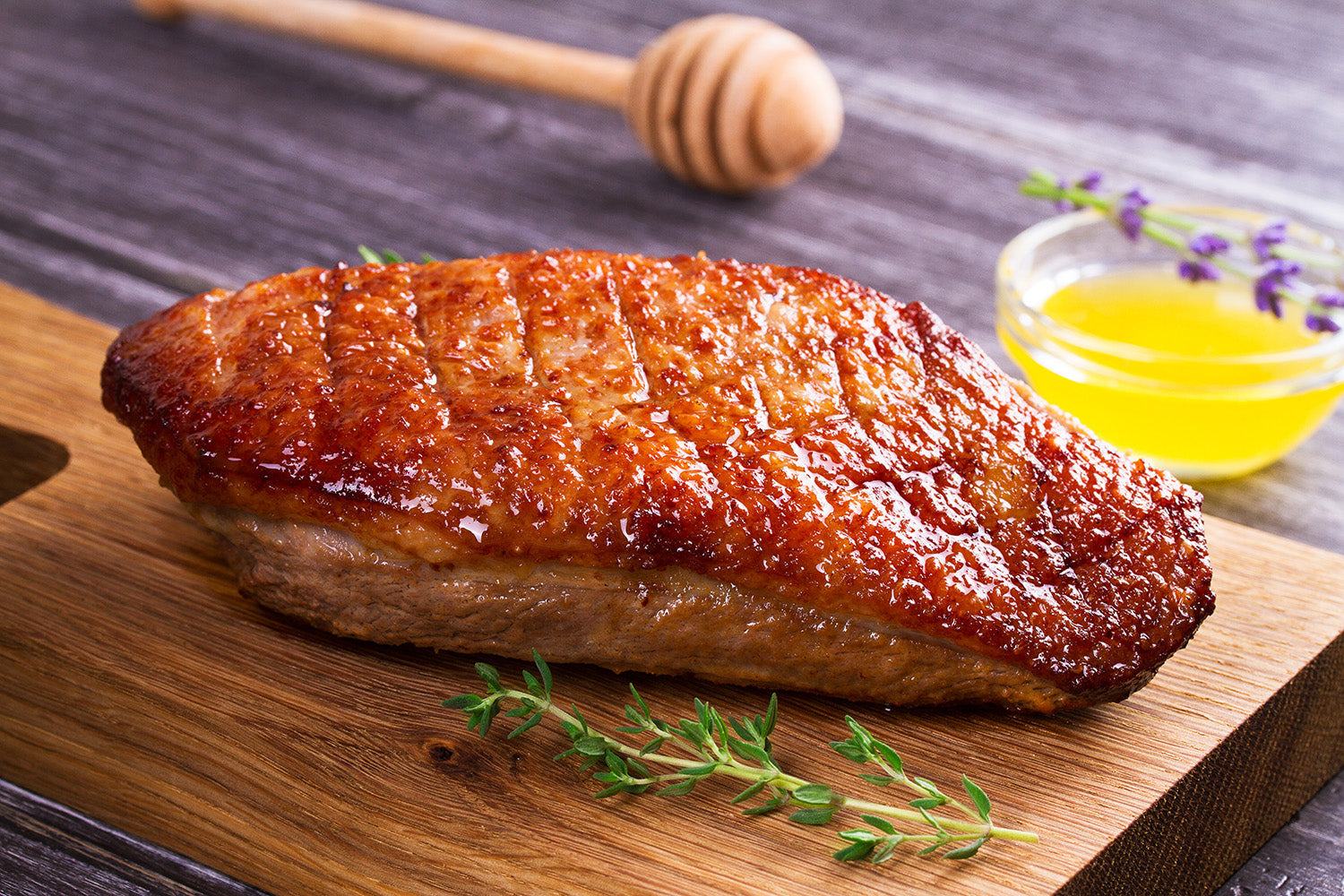 Barbecued Duck Breast