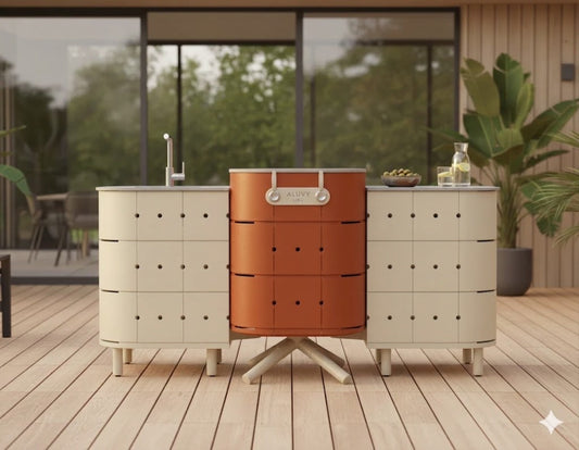 Trois idées de configurations pour équiper votre cuisine d'été selon vos repas organisés
