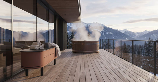 6 idées d’aménagement autour de votre bain nordique