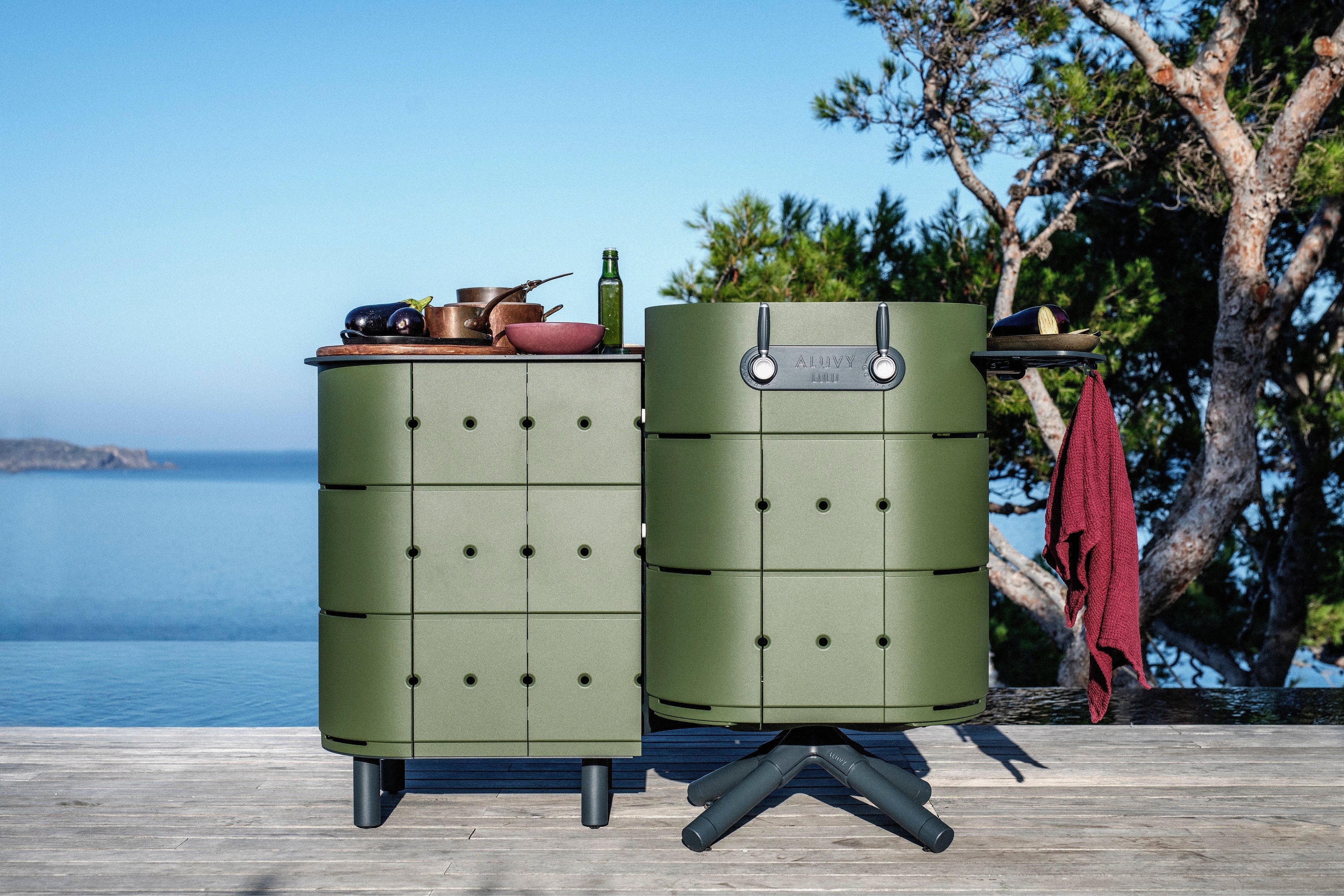 Cuisine d'été DUO avec cuisson