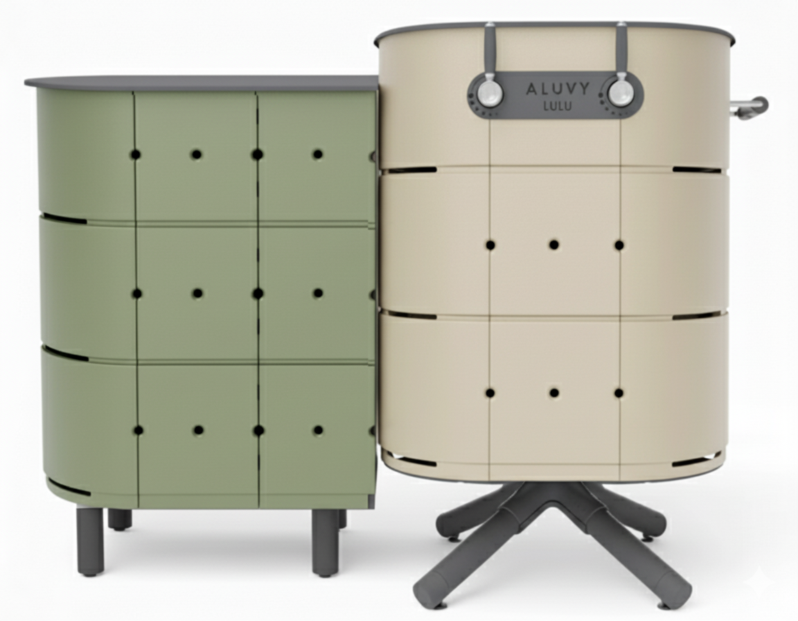 duo kaki/ champagne image