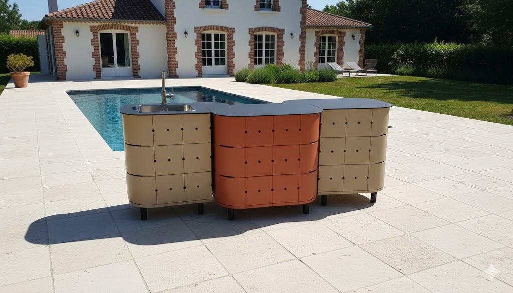 TRIO sans cuisson Champagne / Terracotta / Champagne